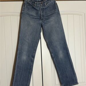 Calvin Klein Women’s Straight-Leg Faded Blue Jeans